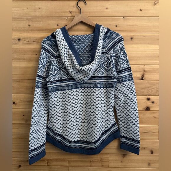 Artesania Size Small Alpaca Wool Blend Handmade Peru Hooded Sweater - Picture 11 of 13